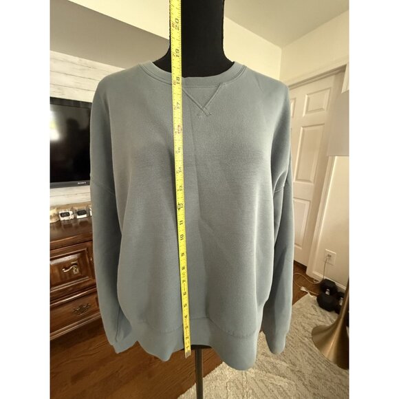 SPANX® AirEssentials Long Sleeves Crewneck Sweatshirt Womens Size Large - Picture 5 of 10